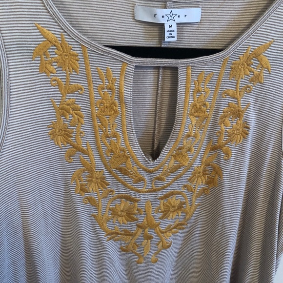FEVER | embroider tank | M - Picture 2 of 3